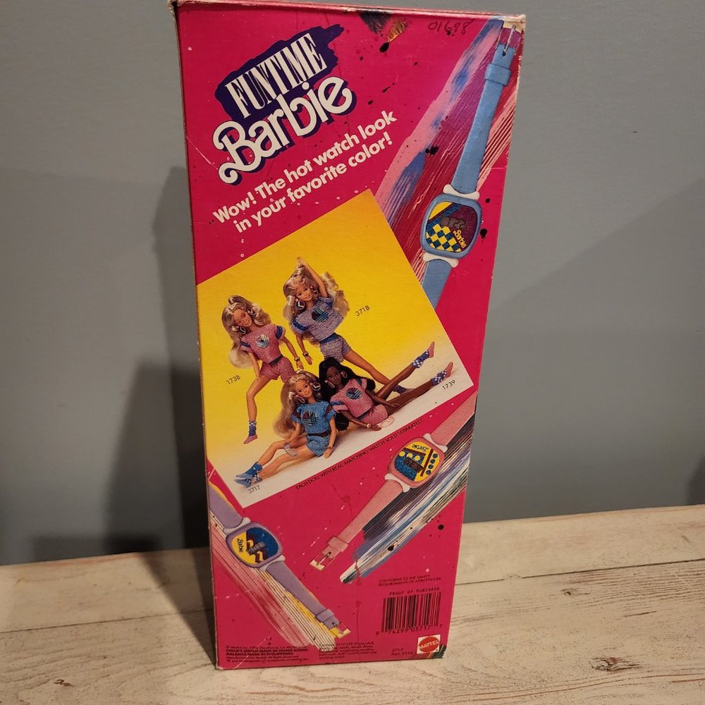 Vintage 1986 Funtime Barbie NIB - Picture 2 of 2